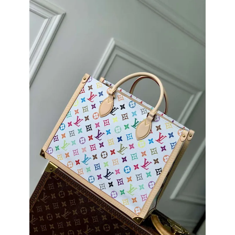 LV M13079 Louis Vuitton LV x TM OnTheGo MM Handbag Multicolored