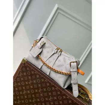 LV M13157 Louis Vuitton Hand It All PM Bag Pink Gray
