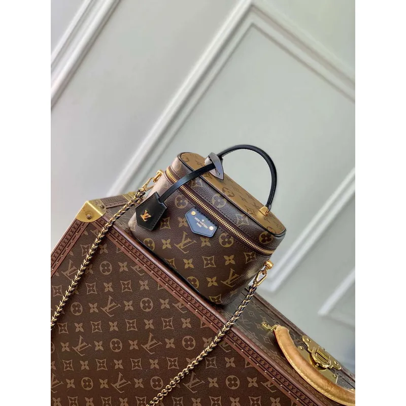 LV M47128 Louis Vuitton Vanity PM City Bag Monogram