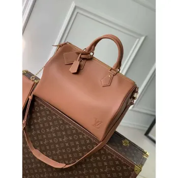 LV M12672 Louis Vuitton Speedy P9 Bandoulière 40 Bag Cognac