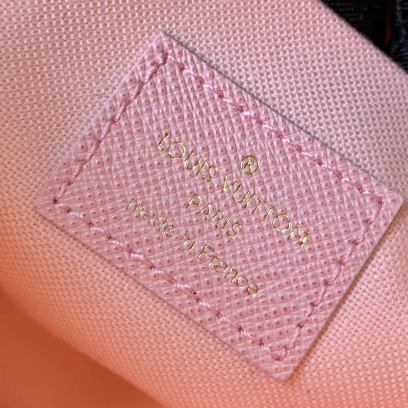 LV M81896 Louis Vuitton Felicie Pochette Bag M61276  Monogram Pink