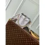 LV M12521 Louis Vuitton Pico Bella Mahina Leather Handbag Brume