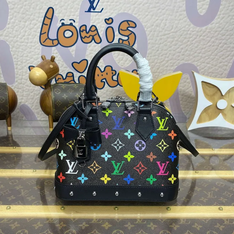 LV M13078 Louis Vuitton LV x TM Alma BB Bag Other Monogram Canvas Black