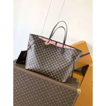 Louis Vuitton LV N41602 Neverfull GM Damier Ebene coated canvas