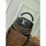 LV M12345 Louis Vuitton Capucines BB Bag Black