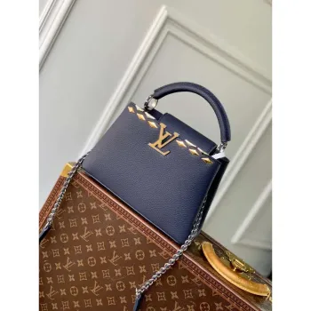 Louis Vuitton LV M12751 Capucines BB Handbag Blue