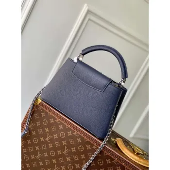Louis Vuitton LV M12751 Capucines BB Handbag Blue