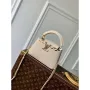 LV M12751 Louis Vuitton Capucines Mini Bag Apricot