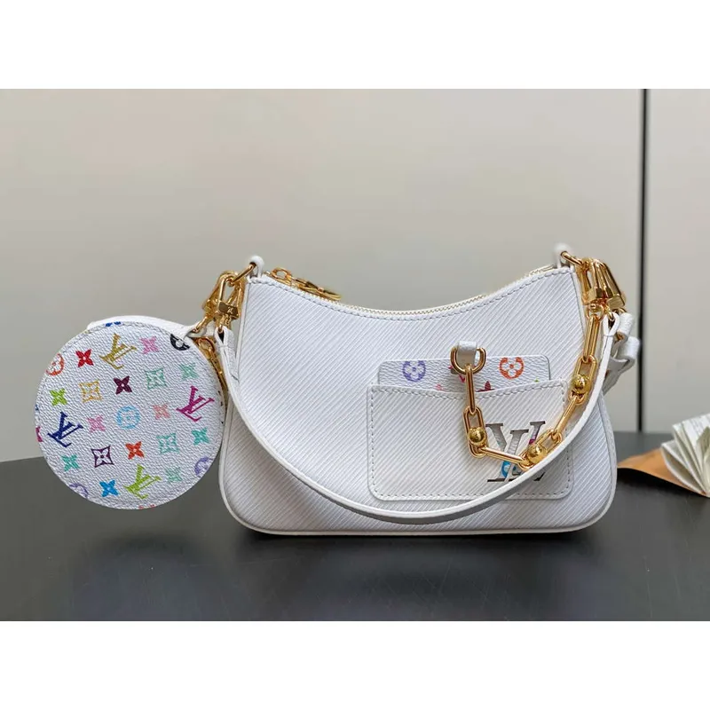 LV M13100 Louis Vuitton LV x TM Marellini White Multicolored