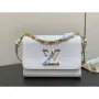 LV M13678 Louis Vuitton LV x TM Twist MM Slim Epi Leather White