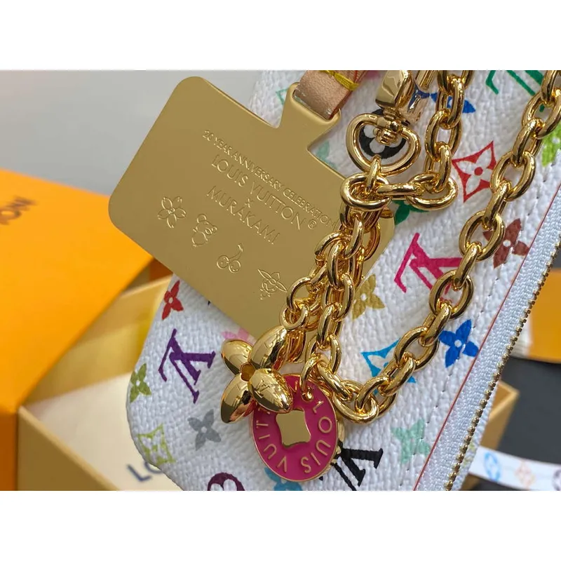 LV M14099 Louis VuittonLV x TM Phone Holder Multicolored