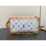 LV M13404 Louis Vuitton LV x TM Pochette Accessoires Multicolore Blanc