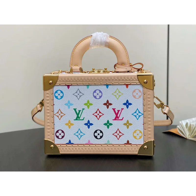 LV M13125 Louis Vuitton LV x TM Petite Valise Multicolored