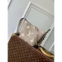 LV M13045 Louis Vuitton  All In BB Bag Bicolor Monogram Empreinte leather Cream