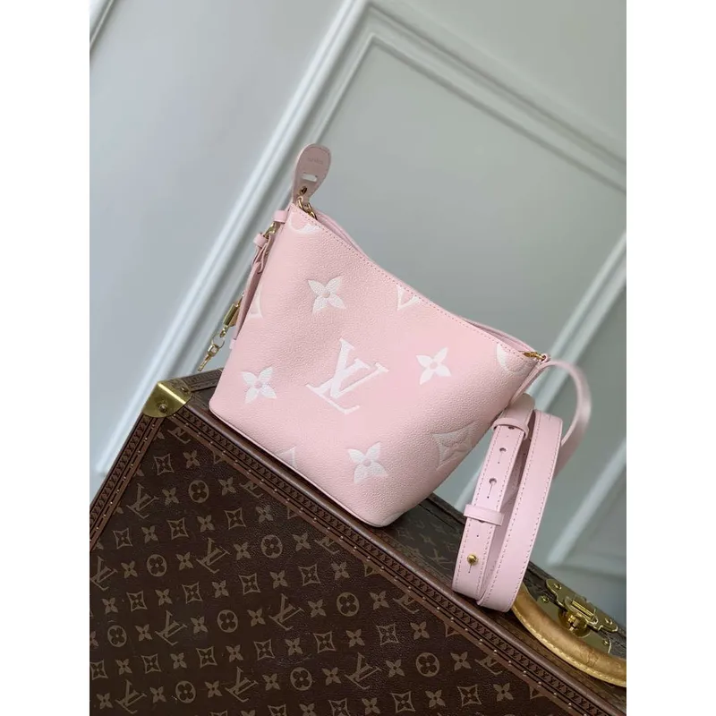 LV M14356 Louis Vuitton  All In BB Bag Bicolor Monogram Empreinte leather