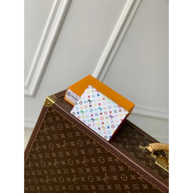 LV M13414 Louis Vuitton LV x TM Passport Cover Multicolored