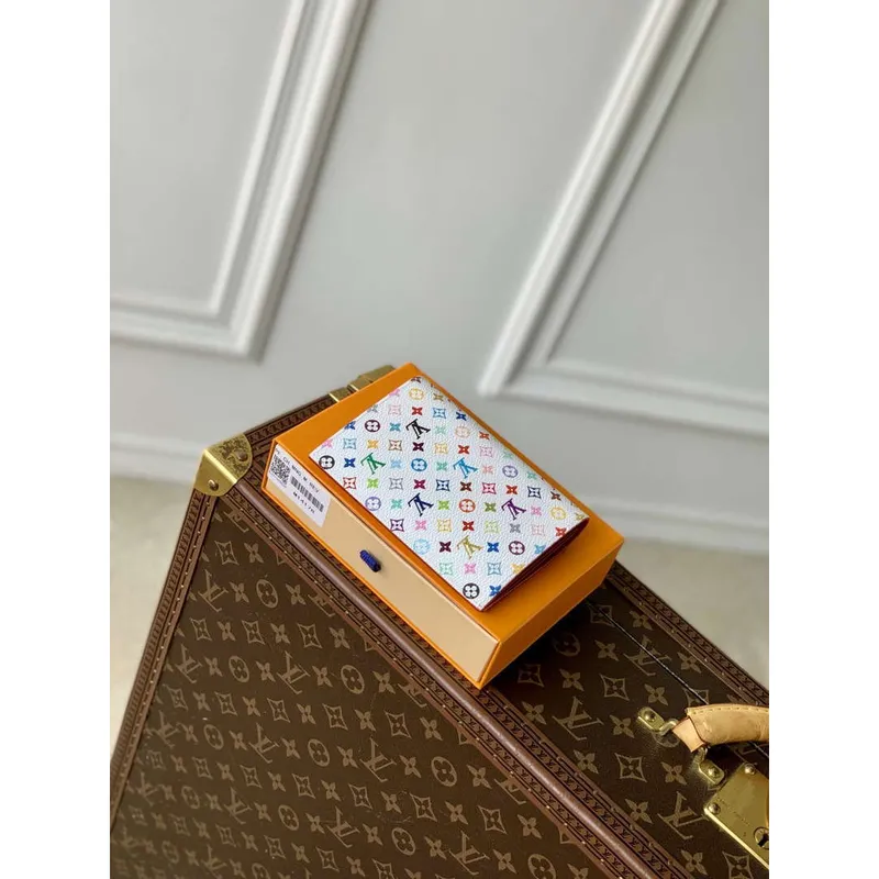 LV M13414 Louis Vuitton LV x TM Passport Cover Multicolored