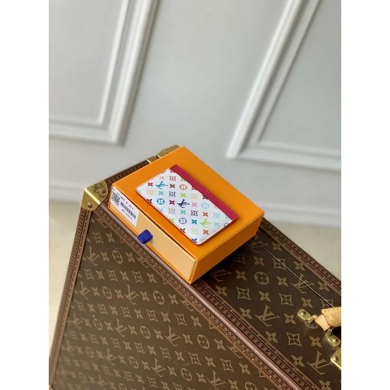 LV M13403 Louis Vuitton LV x TM Card Holder Multicolored
