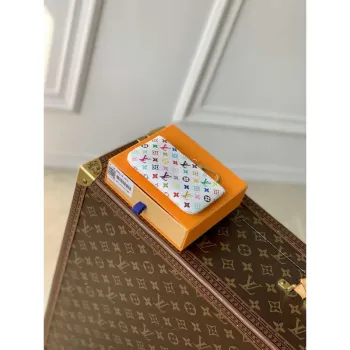LV M13664 Louis Vuitton LV x TM Key Pouch Other Monogram Canvas Multicolored