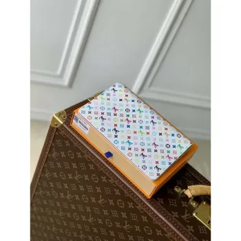 LV GI1299 Louis Vuitton LV x TM Monogram Multicolore Emily Notebook Cover MM