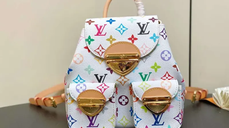 LV M13081 Venice Backpack — Louis Vuitton x Takashi Murakami Multicolored Monogram
