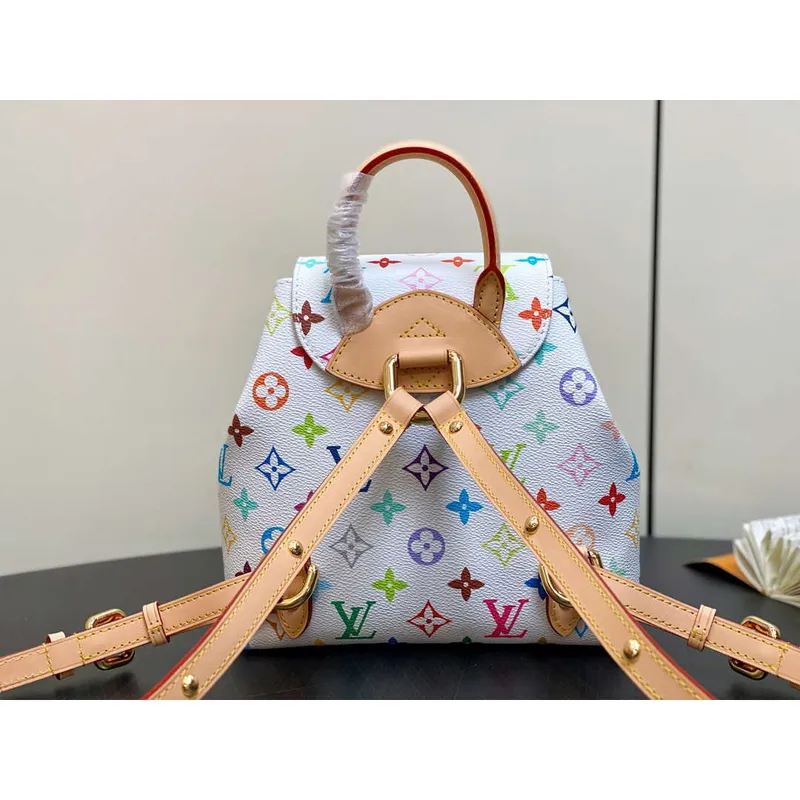 LV M13081 Louis Vuitton LV x TM Venice Backpack Multicolored Othre Monogram canvas