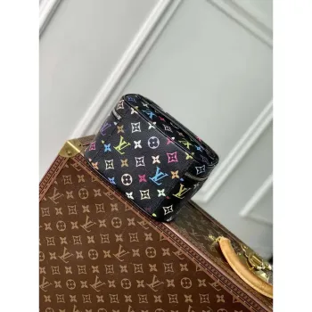 LV M13747 Louis Vuitton LV x TM Nice Mini Vanity Case Multicolored Black