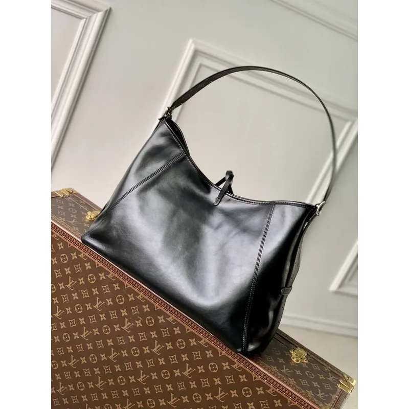 LV M13105 Louis Vuitton LV x TM CarryAll Vibe MM Bag Black