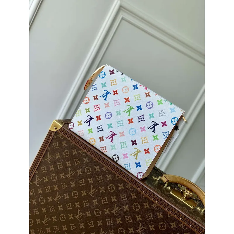 LV M13746 Louis Vuitton LV x TM Toiletry Pouch Bag Multicolored