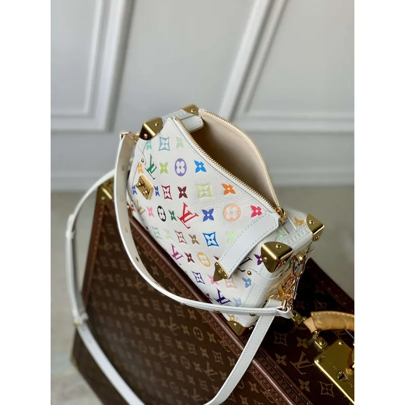LV M14046 Louis Vuitton LV x TM Side Trunk MM Bag Fashion Leather