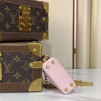 LV M48865 Louis Vuitton Capucines Micro Bag Pink