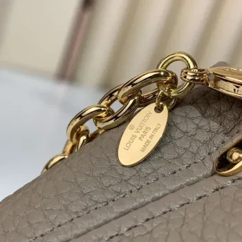 LV M48865 Louis Vuitton Capucines Micro Bag Gray