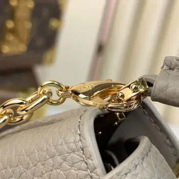 LV M48865 Louis Vuitton Capucines Micro Bag Gray