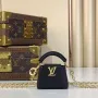 LV M02132 Louis Vuitton Capucines Micro Bag Black