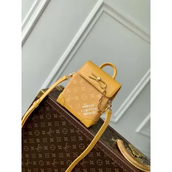 LV M12655 Louis Vuitton Nano Steamer Bag Yellow