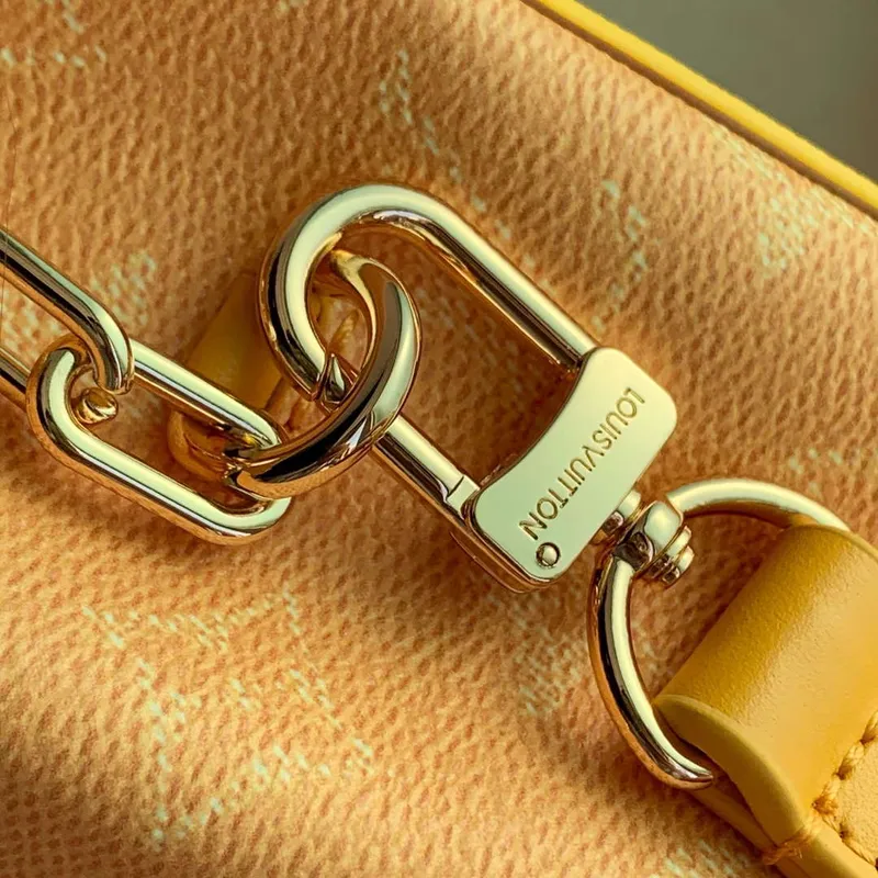 LV M12655 Louis Vuitton Nano Steamer Bag Yellow