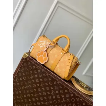 LV M13166 Louis Vuitton Keepall Bandoulière 25 Bag Yellow