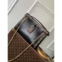 LV M13140 Louis Vuitton Nova PM Calfskin leather Bag Black