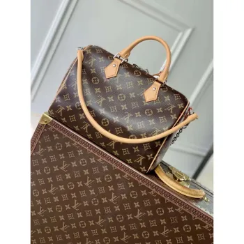 LV M12803 Louis Vuitton 57th Street NYC Speedy Soft 30 Bag