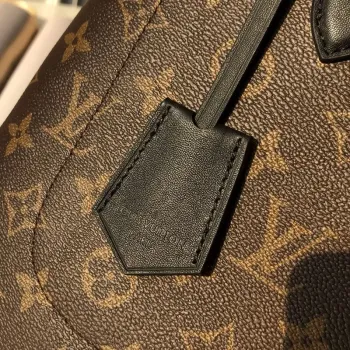LV M43550 Louis Vuitton Flower Tote Monogram Black