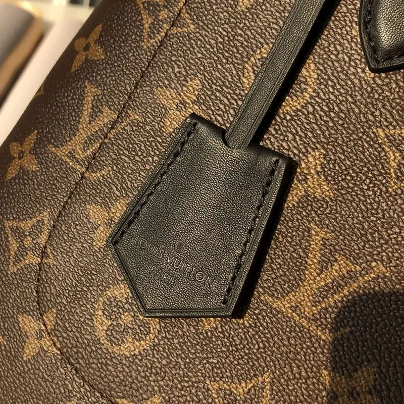 LV M43550 Louis Vuitton Flower Tote Monogram Black