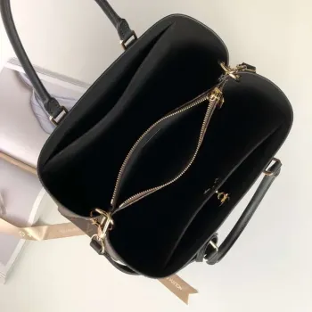 LV M43550 Louis Vuitton Flower Tote Monogram Black