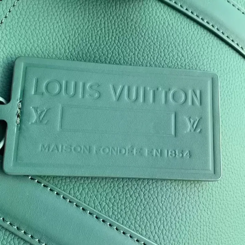 LV M22609 Louis Vuitton Keepall Bandoulière 50 LV Aerogram Bag Green