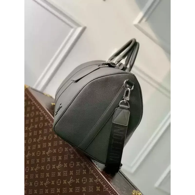 LV M21420 Louis Vuitton Keepall Bandoulière 50 Keepall Bandoulière LV Aerogram Dark Green