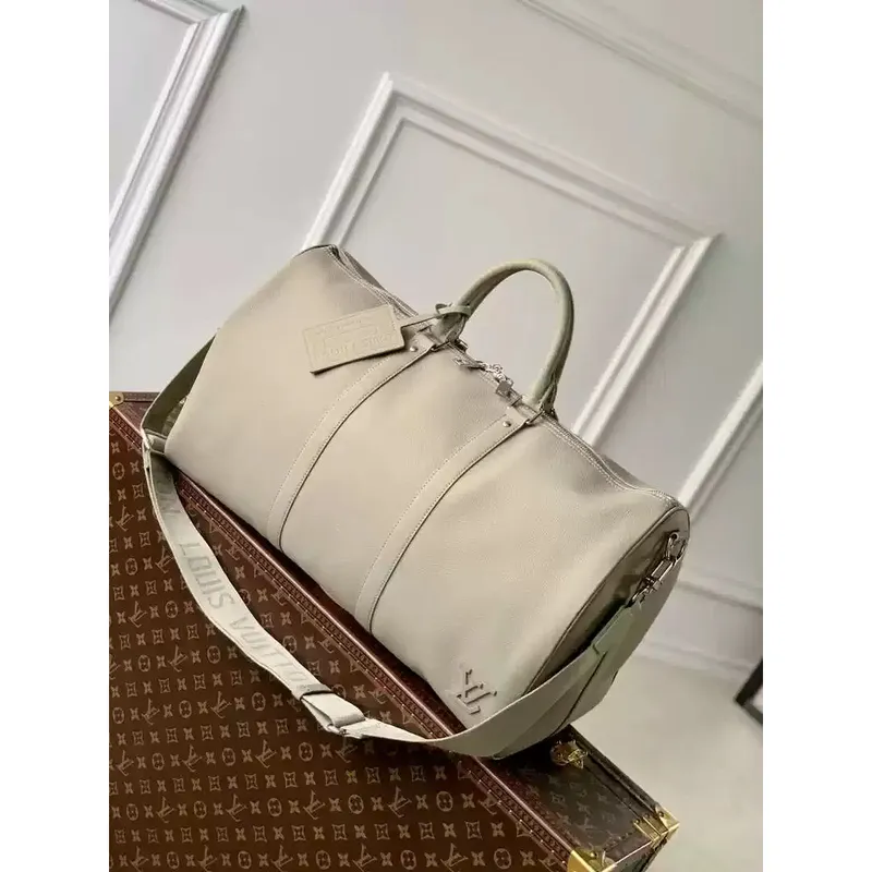 LV M21536 Louis Vuitton Keepall Bandoulière 50 Keepall Bandoulière LV Aerogram Khaki