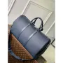 LV M23727 Louis Vuitton Keepall Bandoulière 50 Keepall Bandoulière LV Aerogram Navy Blue