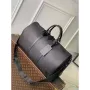LV M21420 Louis Vuitton Keepall Bandoulière 50 Keepall Bandoulière LV Aerogram Black