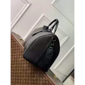 LV M21420 Louis Vuitton Keepall Bandoulière 50 Keepall Bandoulière LV Aerogram Black