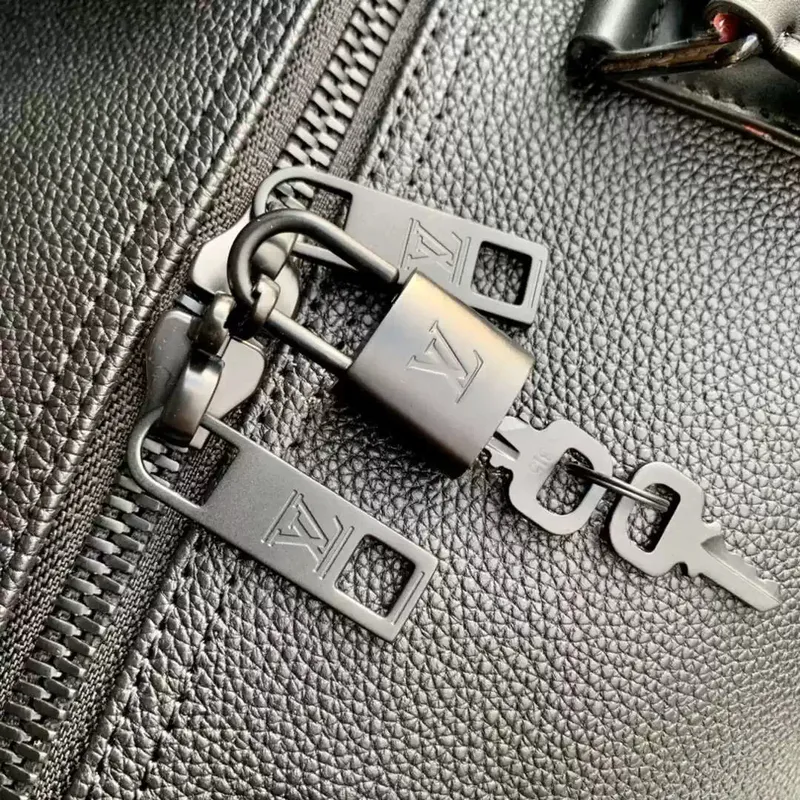 LV M21420 Louis Vuitton Keepall Bandoulière 50 Keepall Bandoulière LV Aerogram Black