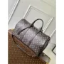 LV M11596 Louis Vuitton Keepall Bandoulière 50  Autres Cuirs Monogram Black